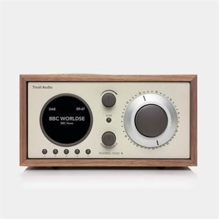 Tivoli Audio Model One + Walnut/Beige Dab